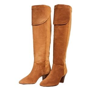 ba&sh Cerra Camel Over the Knee Boots - Size 38